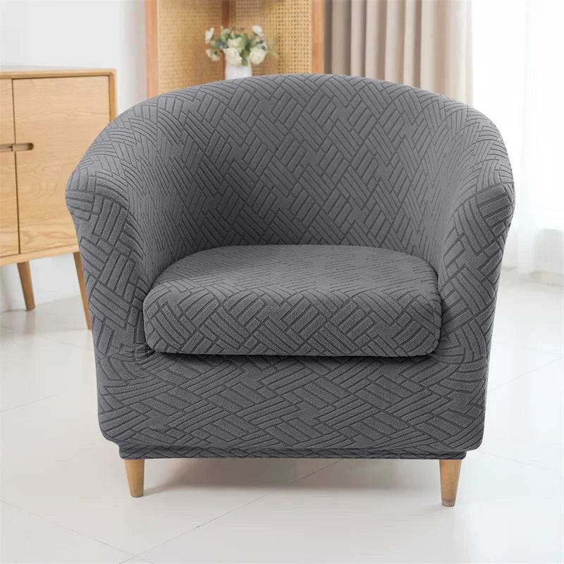 Housse de Fauteuil Cabriolet Nolin Gris Anthracite | Housse Moderne