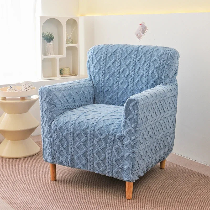 Housse de Fauteuil Renlor Bleu Ciel | Housse Moderne