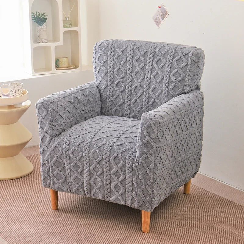 Housse de Fauteuil Renlor Gris | Housse Moderne