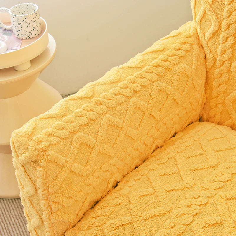 Housse de Fauteuil Renlor Jaune | Housse Moderne