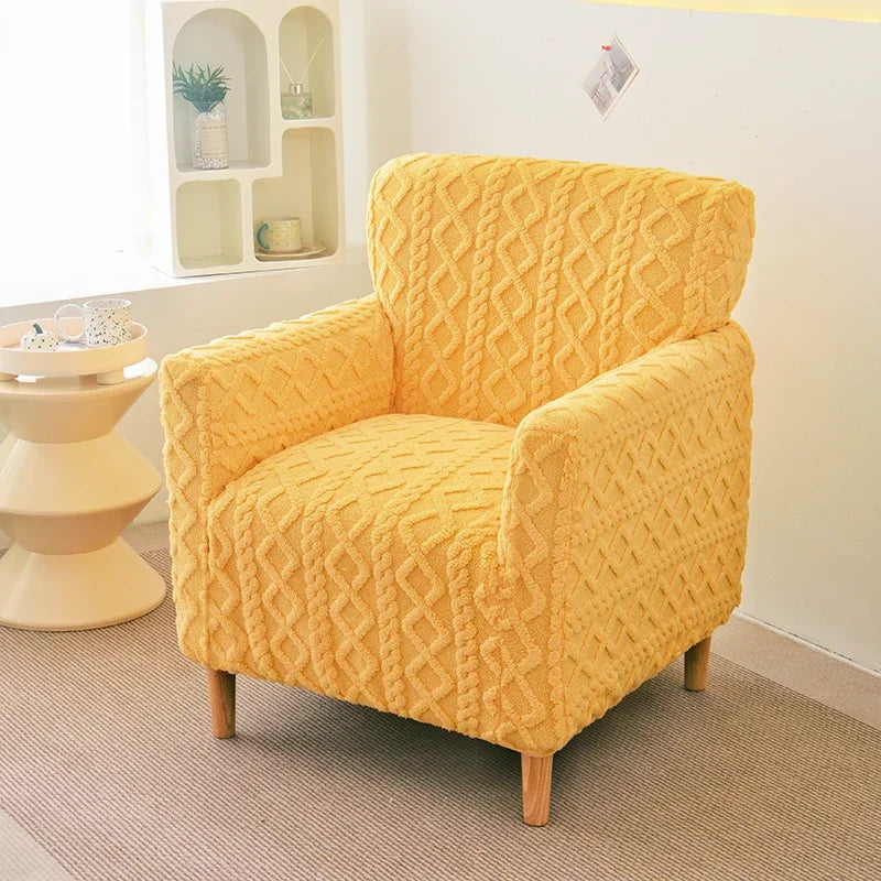 Housse de Fauteuil Renlor Jaune | Housse Moderne