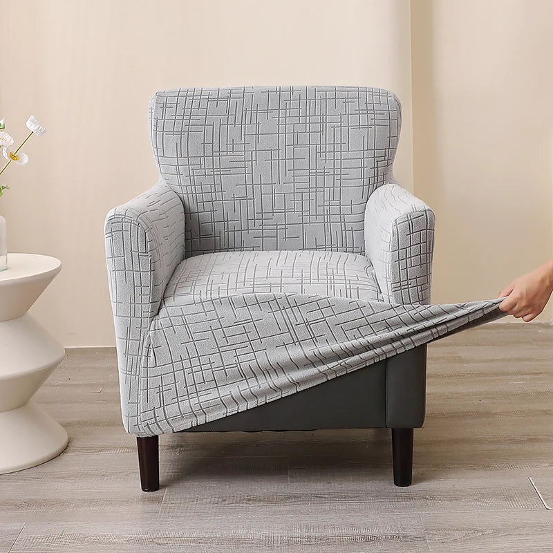 Housse de Fauteuil Varnel Gris Clair | Housse Moderne