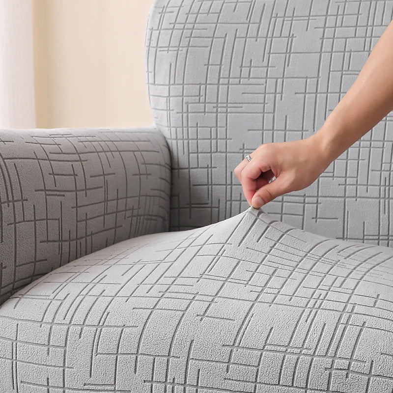 Housse de Fauteuil Varnel Gris Clair | Housse Moderne