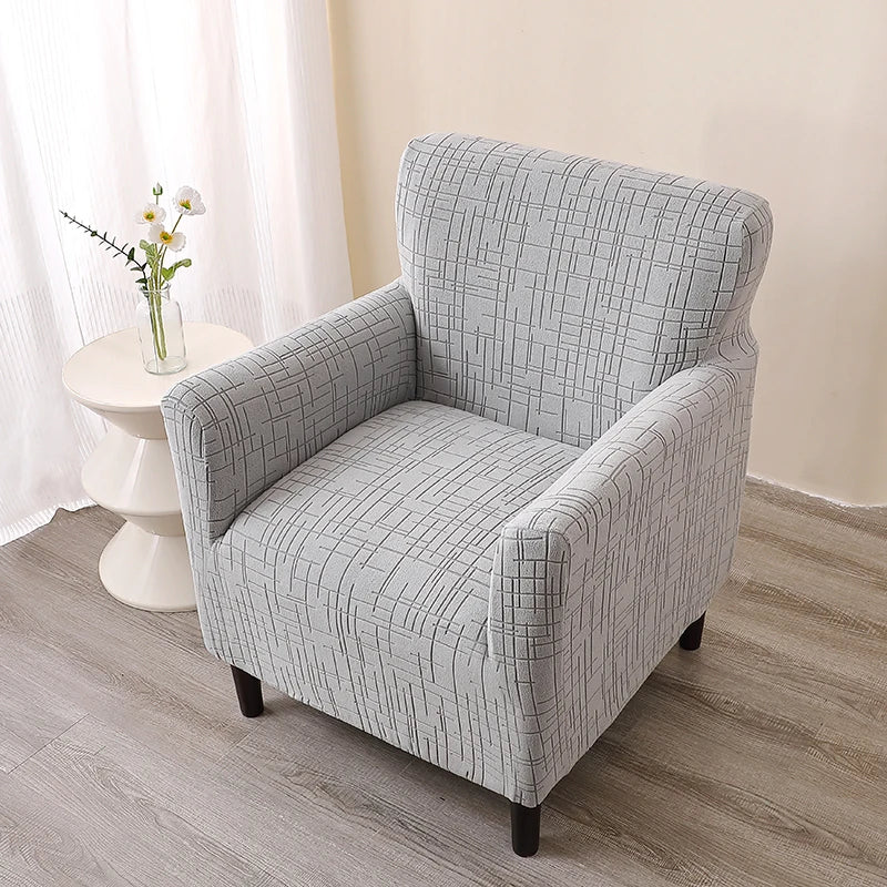 Housse de Fauteuil Varnel Gris Clair | Housse Moderne