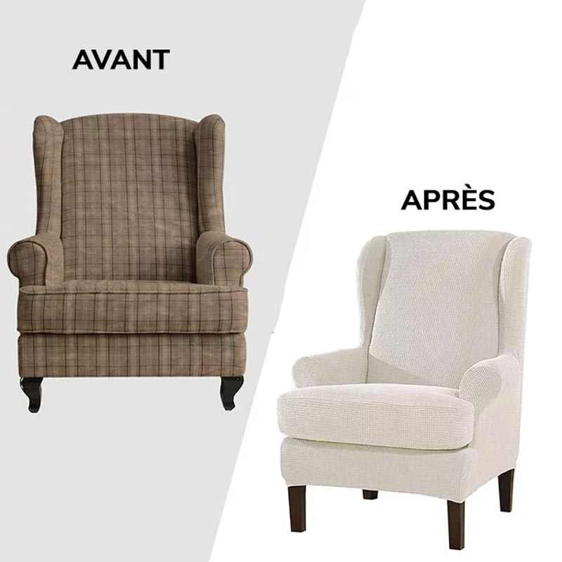 Housse Fauteuil Crapaud Ancien | Housse Moderne 