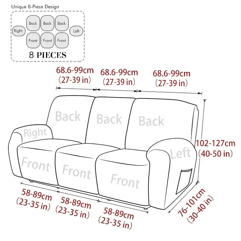 Housse Fauteuil Relax Extensible | Housse Moderne