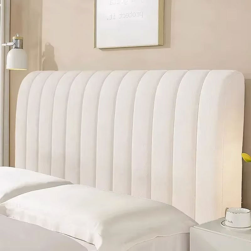 Hearda Housse Tête de lit Extensible, Housse de Protection Nordique pour Têtes de Lit Simples et Doubles (160cm, Gris Foncé Hearda Housse Tête de lit Extensible, Housse de Protection Nordique pour Têtes de Lit Simples et Doubles (160cm, Gris Foncé