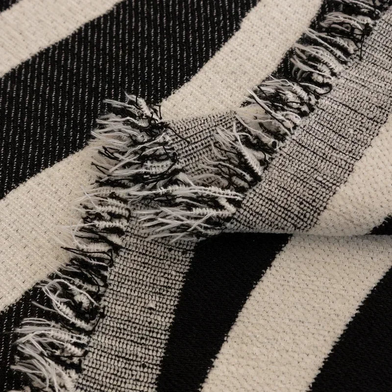 Jeté de Canapé Noir et Blanc | Housse Moderne