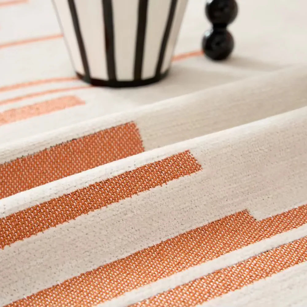 Jeté de Canapé Orange | Housse Moderne