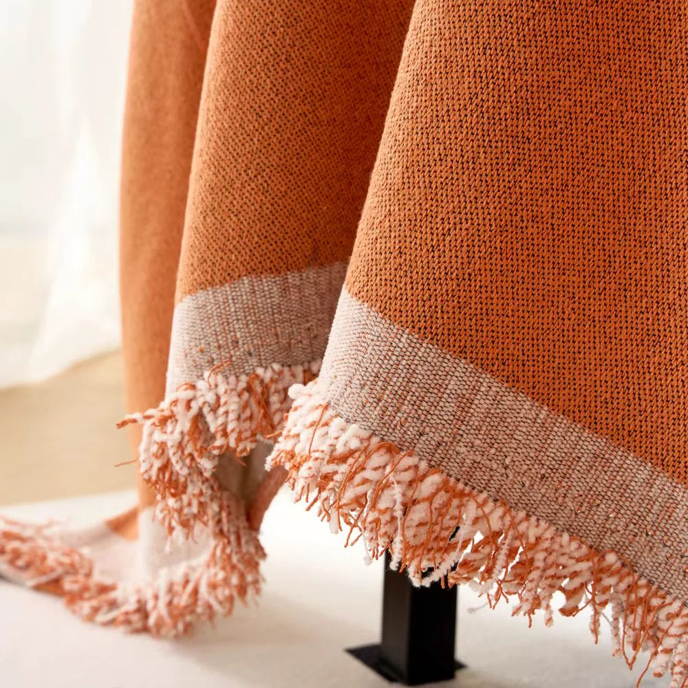 Jeté de Canapé Orange | Housse Moderne