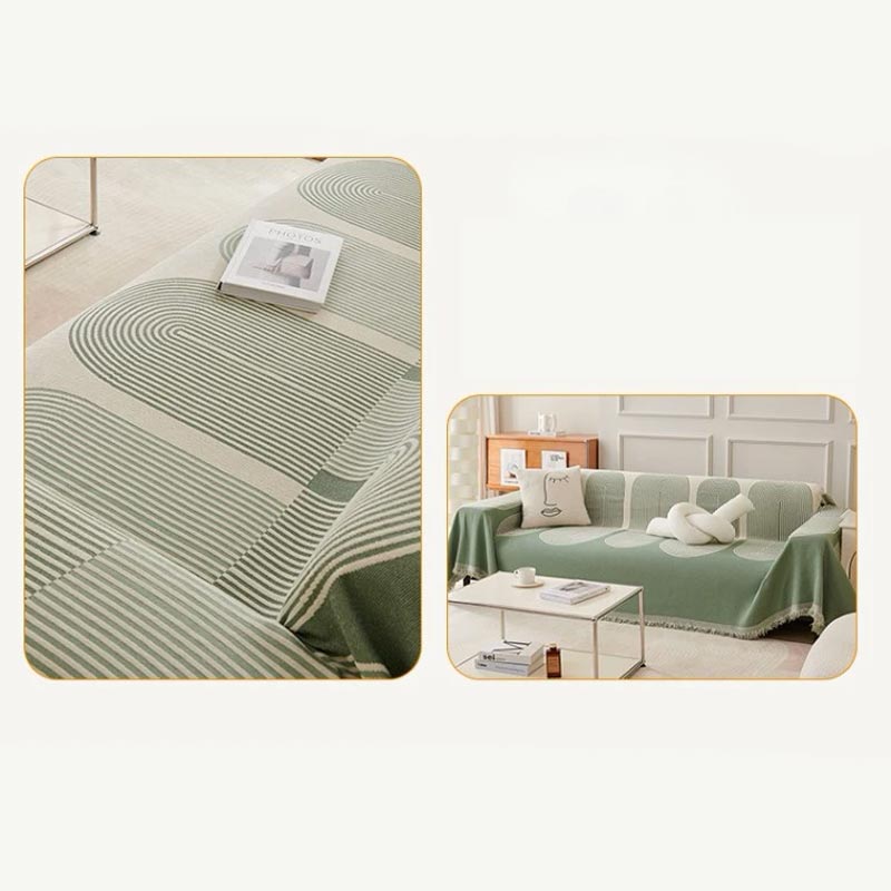 Jeter De Canapé Harmonie Vert