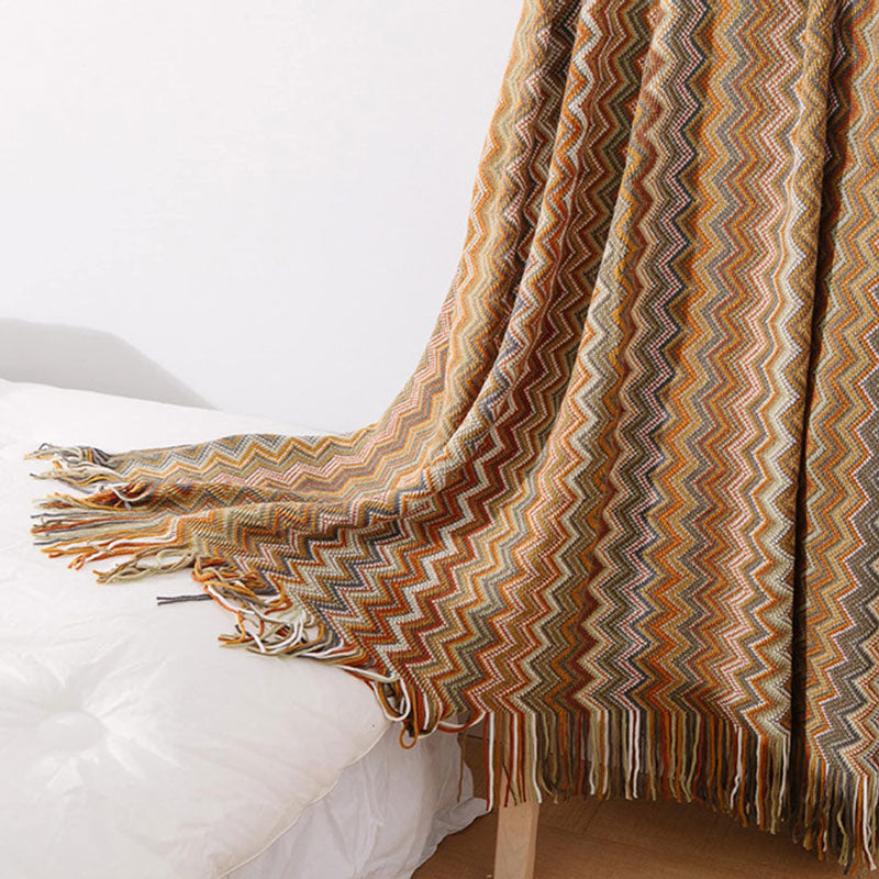 Plaid à Frange | Housse Moderne