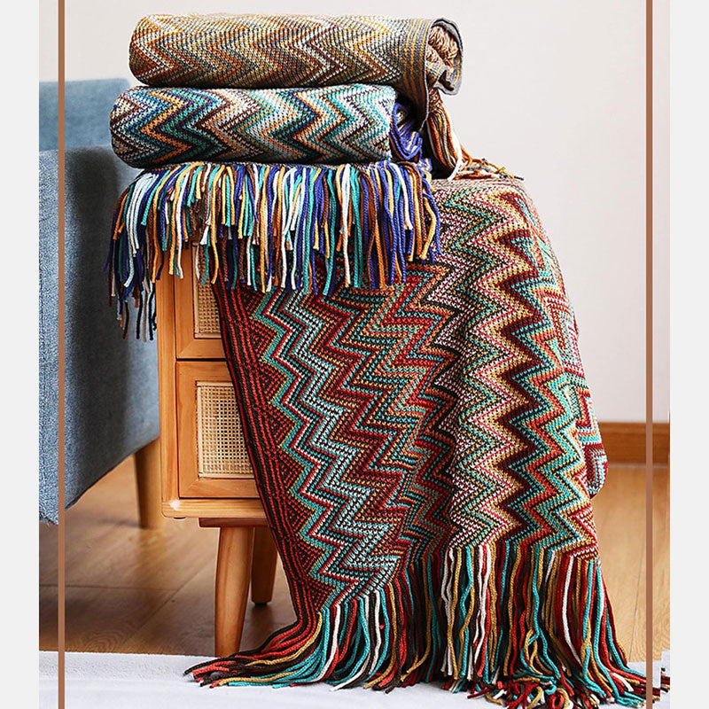 Plaid à Frange | Housse Moderne