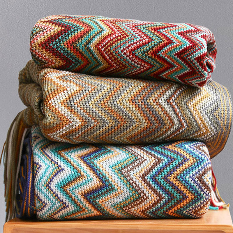 Plaid à Frange | Housse Moderne