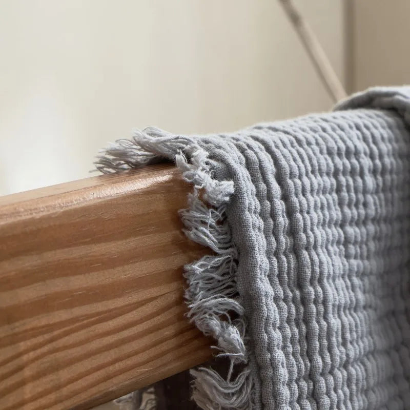 Plaid Gris Clair Pour Canapé | Housse Moderne