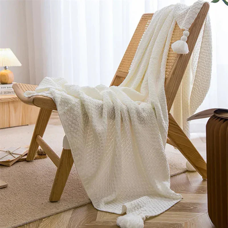 Plaid Pour Canapé Blanc | Housse Moderne