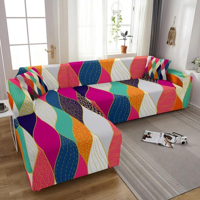 Housse de Canapé D&#39;angle Flowless | Housse Moderne