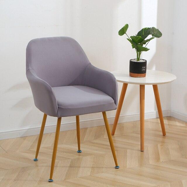 Housse de Chaise Design Scandinave Gris | Housse Moderne