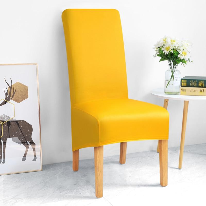 Housse de Chaise Grande Taille Simili Cuir | Housse Moderne