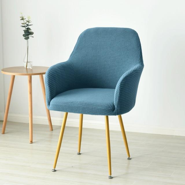 Housse de Chaise Scandinave Bleu Ciel | Housse Moderne