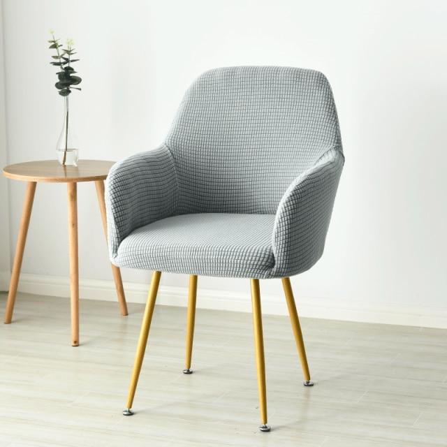 Housse de Chaise Scandinave Gris | Housse Moderne