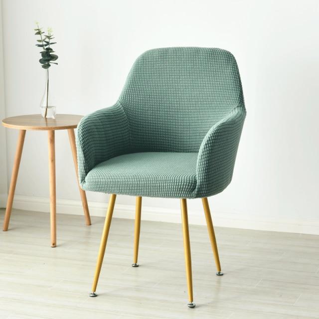 Housse de Chaise Scandinave Vert Amande | Housse Moderne
