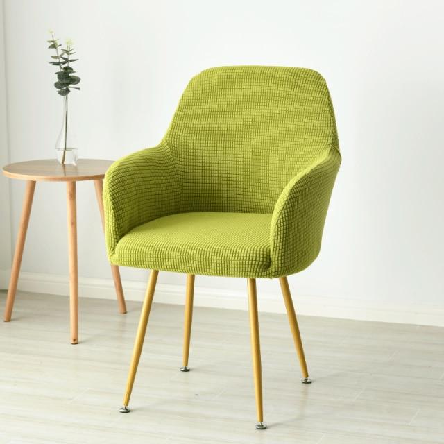 Housse de Chaise Scandinave Vert Anis | Housse Moderne