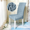 Housse de Chaise Velours Bleu Ciel | Housse Moderne