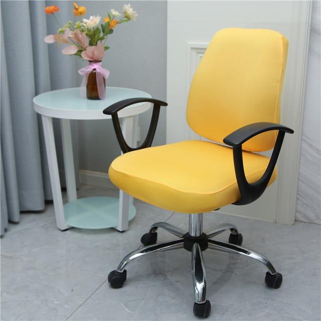 Housse de Chaise de Bureau Unie | Housse Moderne