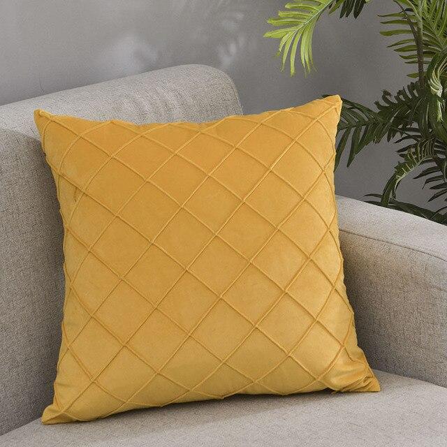 Housse de Coussin 30x50cm Jonson Jaune | Housse Moderne