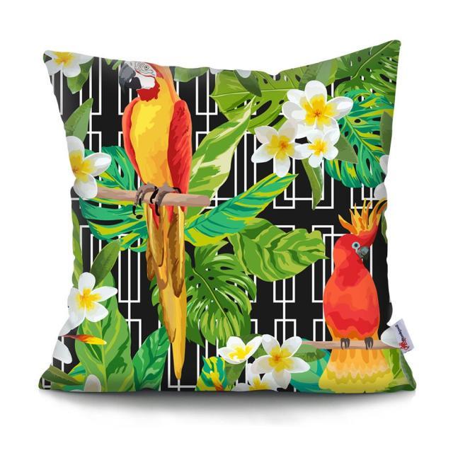 Housse de Coussin 45x45 Tropical | Housse Moderne