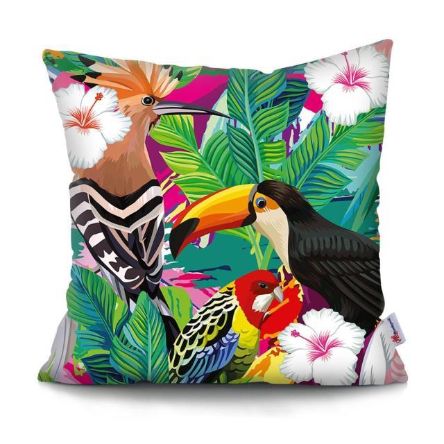 Housse de Coussin 45x45 Tropical | Housse Moderne