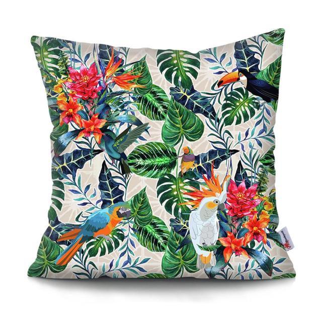 Housse de Coussin 45x45 Tropical | Housse Moderne