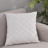 Housse de Coussin 50x50cm Jonson Blanc | Housse Moderne