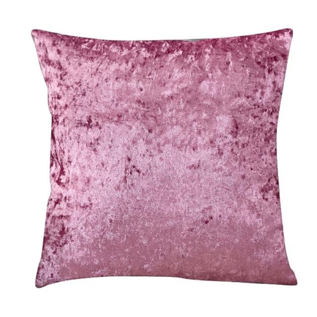 Housse de Coussin Velours de Glace 50x50cm | Housse Moderne