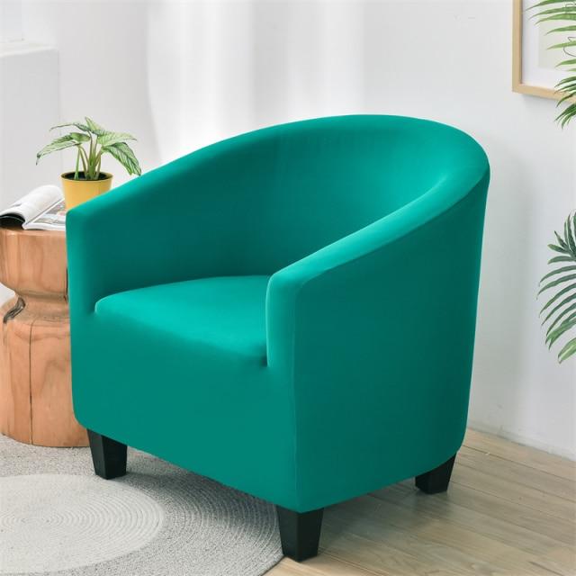 Housse de Fauteuil Cabriolet Bleu Turquoise | Housse Moderne