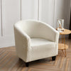 Housse de Fauteuil Cabriolet Damier Blanc | Housse Moderne