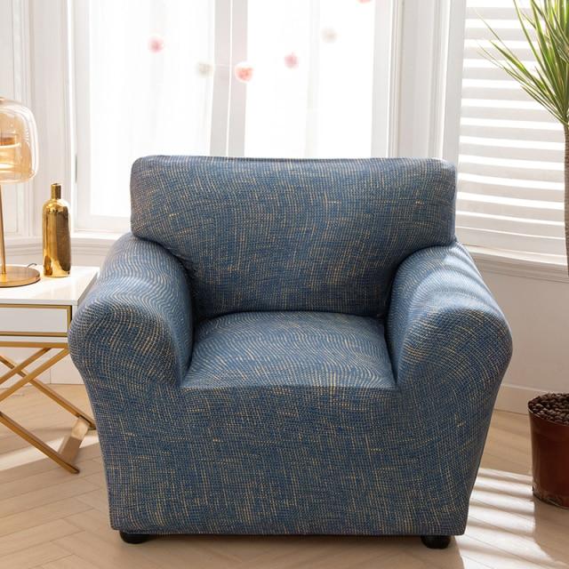 Housse de Fauteuil Club Soho Bleu | Housse Moderne