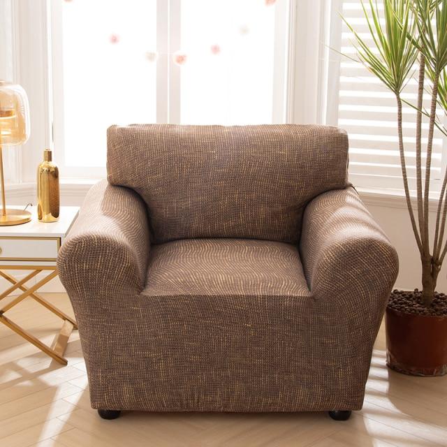 Housse de Fauteuil Club Soho Marron | Housse Moderne