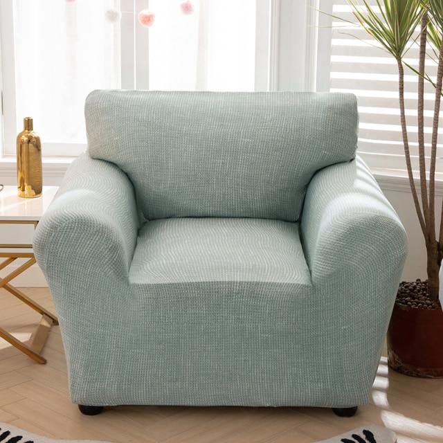 Housse de Fauteuil Club Soho Vert Amande | Housse Moderne