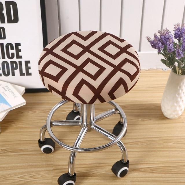 Housse de Tabouret Rond 33 cm | Housse Moderne