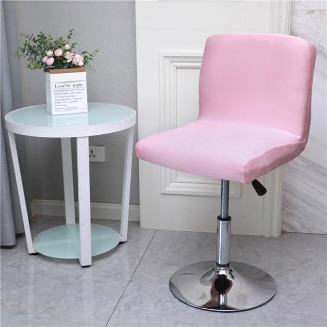 Housse pour Tabouret de Bar Rose | Housse Moderne