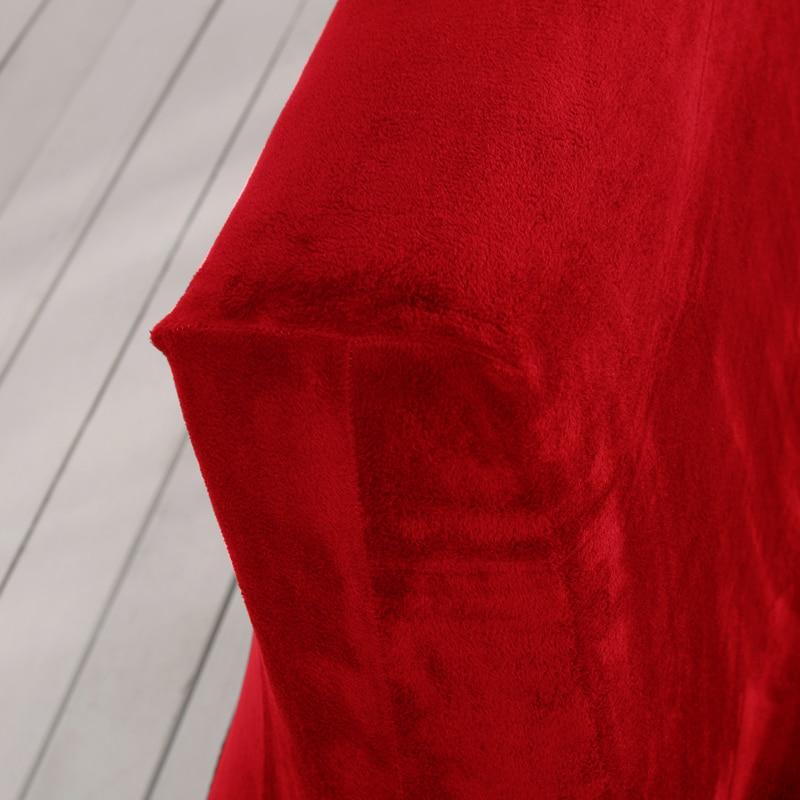 Housse de Canapé Clic Clac Velours Rouge-Housse-Moderne