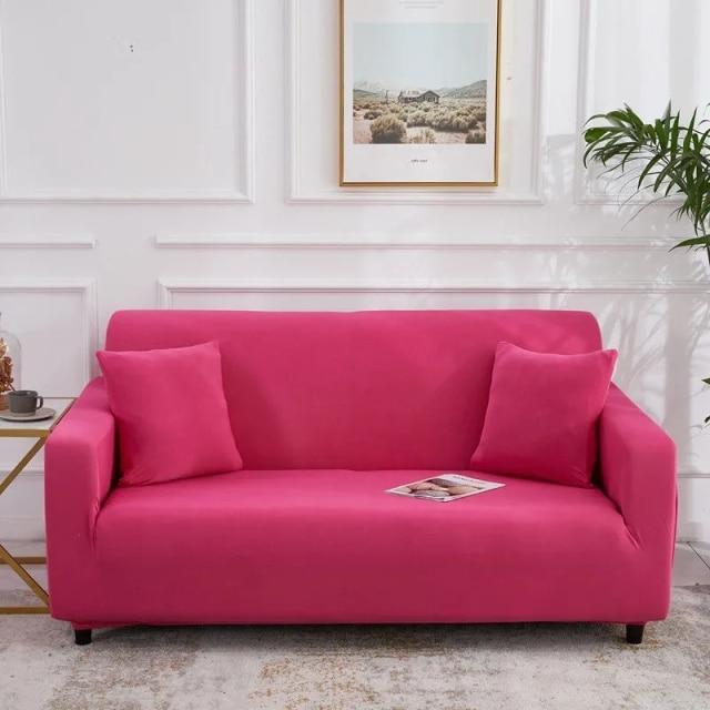 Housse de Canapé Rose Fuchsia | Housse Moderne