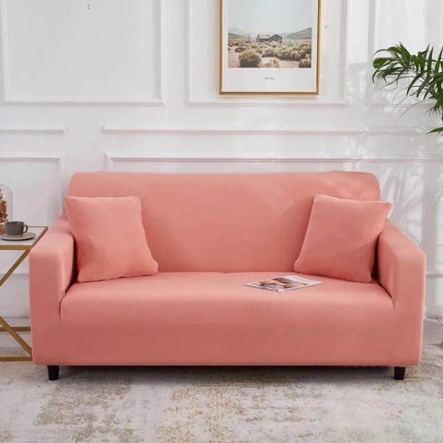 Housse de Canapé Rose Poudré | Housse Moderne