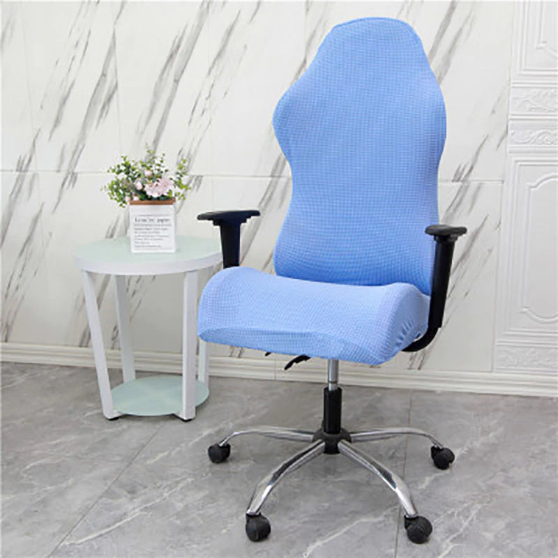 Housse de Chaise Gamer Jacquard Bleu Ciel | Housse Moderne