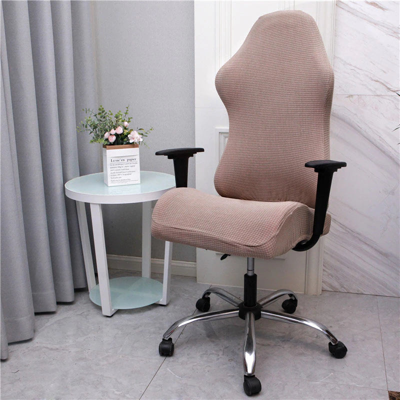 Housse de Chaise Gamer Jacquard Kaki | Housse Moderne