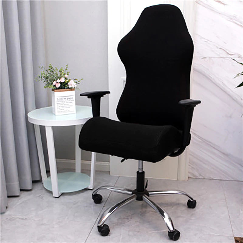 Housse de Chaise Gamer Jacquard Noir | Housse Moderne