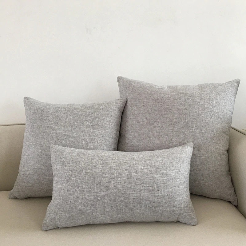 Housse de Coussin 40x40 Gris | Housse Moderne  