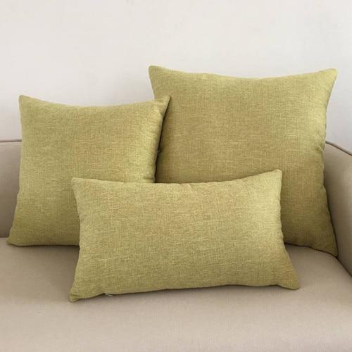 Housse de Coussin 40x40 Vert Amende | Housse Moderne  